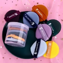 7 Pcs Soft Powder Puff Sponge